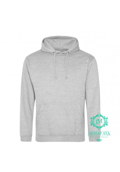 Худі Just Hoods College Heahter Gray (сірий меланж)